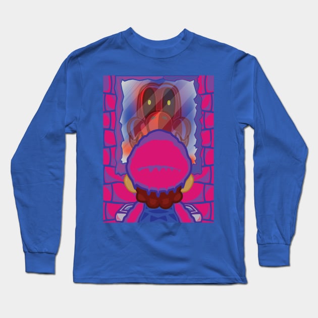 A Look in the Mirror Long Sleeve T-Shirt by JGJonathonG